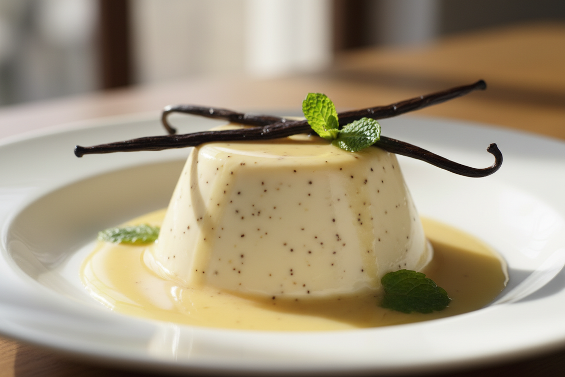 🍮 Recette Panna Cotta à la Vanille Bourbon