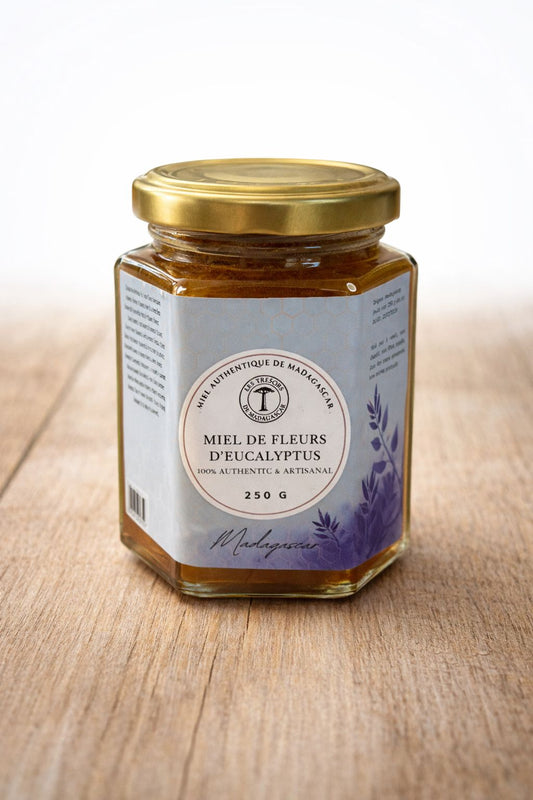 Miel d’Eucalyptus de Madagascar – 250g