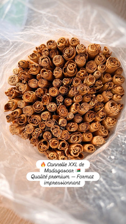 Cannelle de Madagascar XXL en Bâtons – Épice Premium Intense, Naturelle et Aromatique