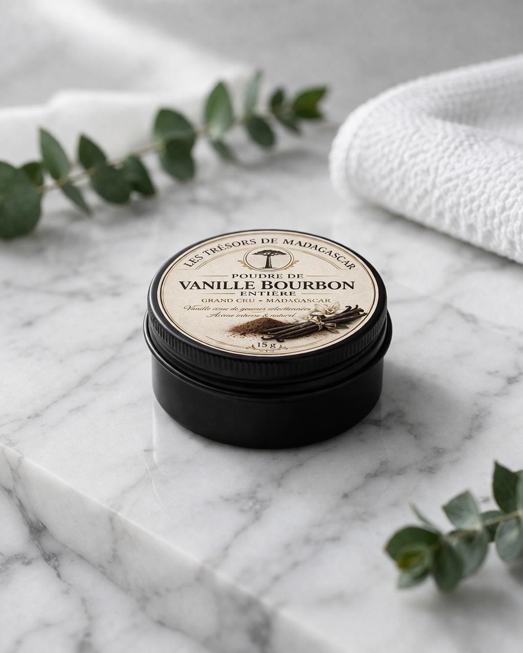 Poudre de Vanille Bourbon Madagascar 100% Pure | Qualité Premium